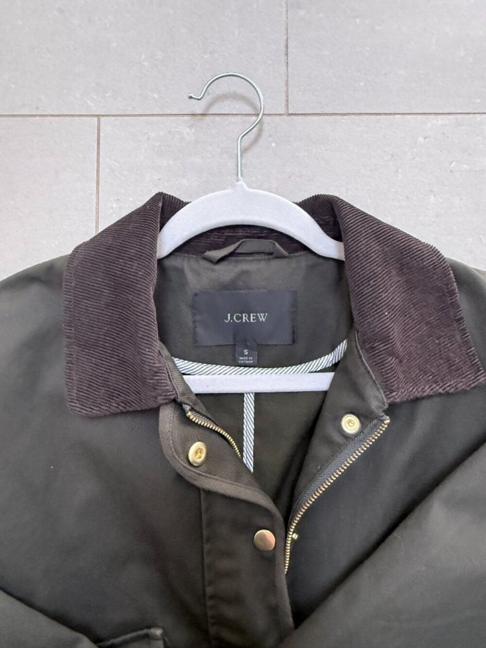 J.Crew Cropped Barn Jacket - Picture 4 of 5